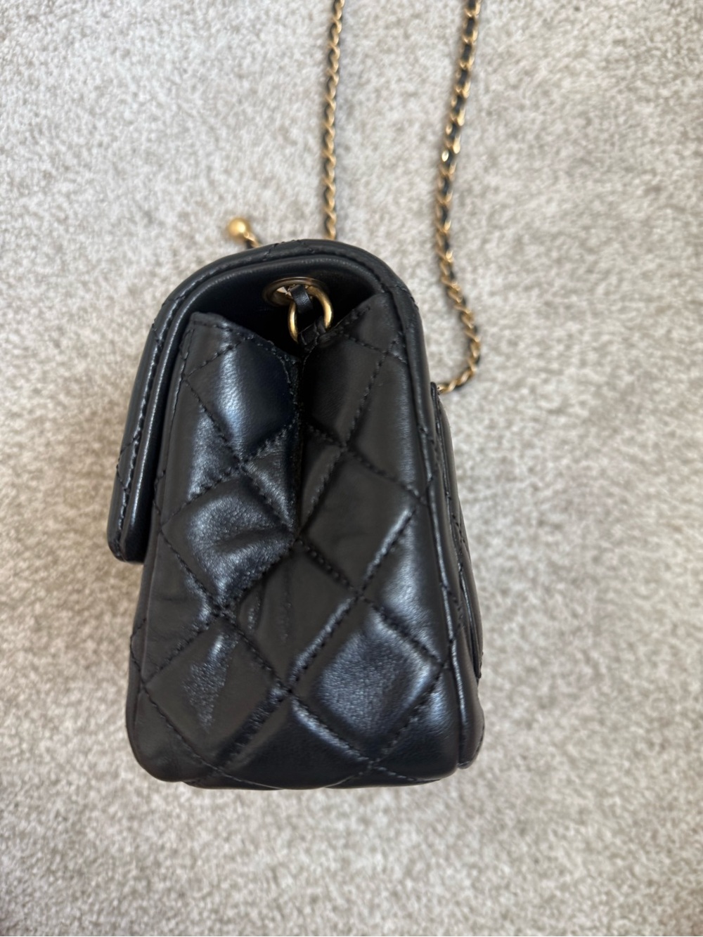 CHANEL Pearl Crush Mini Square Flap Bag - Picture 4 of 10